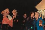 Connie Smith, Jeanne Pruett, Jeannie Seely, and Jean Shepard at the Golden Voice Awards on June 13, 2002